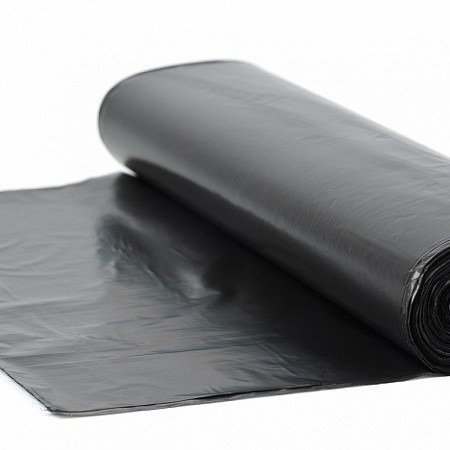 Мешок прочный, ПВД, 120 литров, 70*110, чёрный.