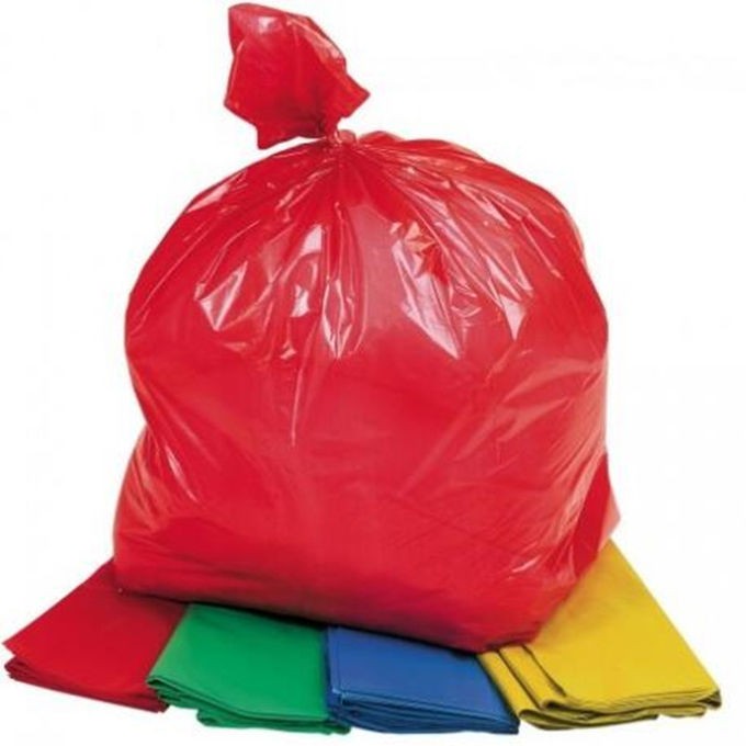 Мешок для мусора 320 литров ПВД 120*135 красный ГОСТ