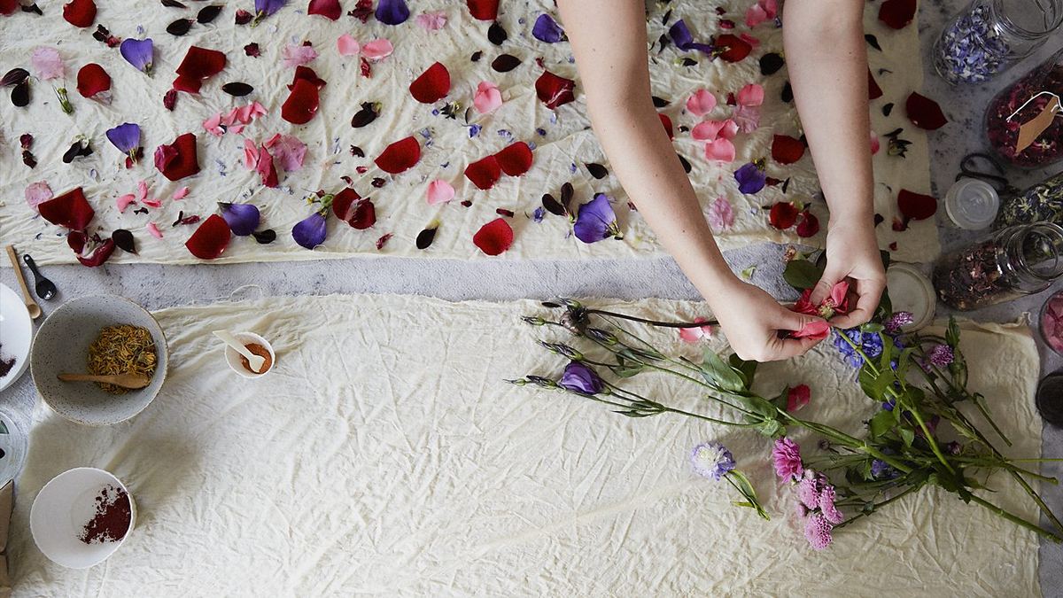 Тренды на натуральное окрашивание тканей 