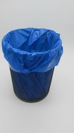 Мешки для мусора ПВД 70 литров синий 30 мкм 65*75 200 шт (20шт*10рул)