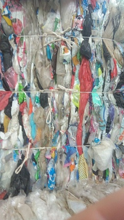 Прием б/у ПНД пленки на переработку 