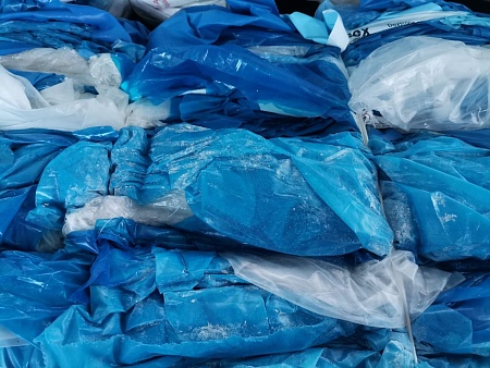 Прием б/у ПНД пленки на переработку 