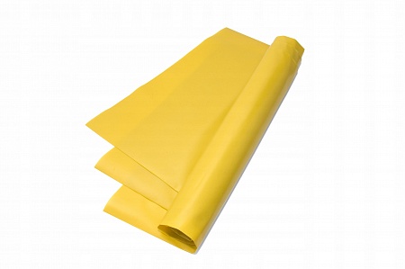 Мешок для мусора 100 литров ПВД 58*98 желтый ТУ