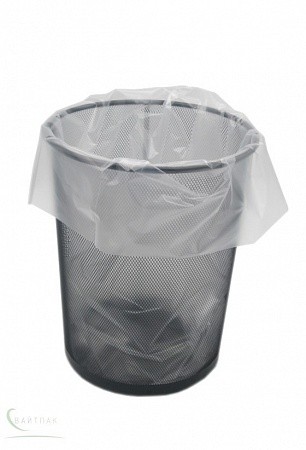 Мешок для мусора 60 литров ПВД 60*70 прозрачный ГОСТ